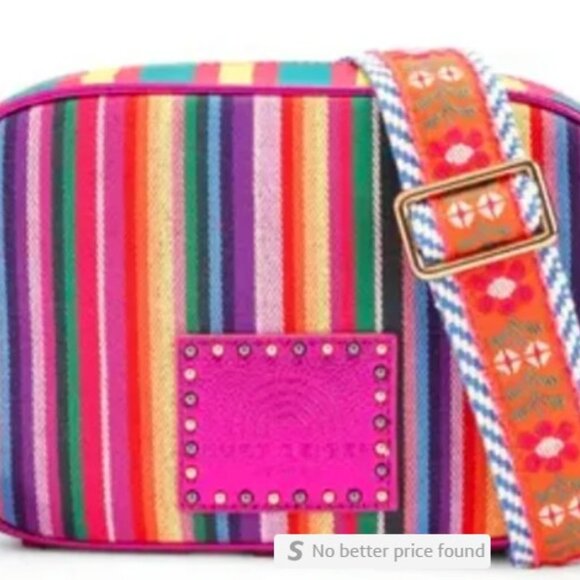 Kurt Geiger Southbank Canvas Camera Bag NEW IN BOX - Picture 4 of 11